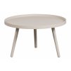 Dřevěný konferenční stolek MESA L béžový