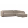 Rohová pohovka SLOPING pravá béžová