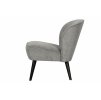 Křeslo SARA šedo-zelené