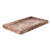 Servírovací tác TRAY hnědý mramor