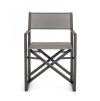 Zahradní skládací židle KONNOR antracit