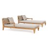 Teakový lounge set BALI natural 206x87 cm