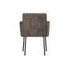 Jídelní židle MOUNT šedohnědá