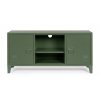 Kovový TV stolek CAMBRIDGE zelený