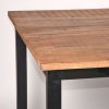 eettafel ghent rough mangohout 200x90x75 cm detail