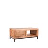 salontafel ghent rough mangohout 110x60x45 cm perspectief 1