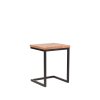 laptoptafel vintage rough mangohout 40x40x50 cm perspectief