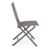 Venkovní skládací židle ELIN antracit