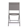 Venkovní skládací židle ELIN antracit