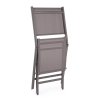 Venkovní skládací židle ELIN antracit