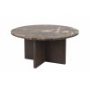 Kulatý konferenční stolek BROOKSVILLE hnědý