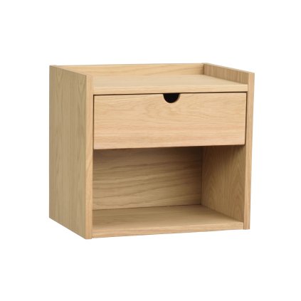 Nočný stolík HILLMOND dub