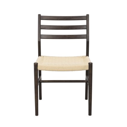 Jedálenská stolička HARLAN tmavohnedá