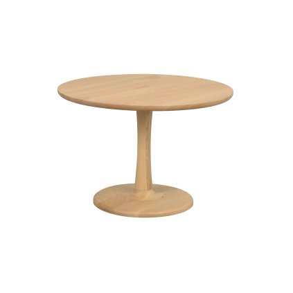 Okrúhly konferenčný stolík HOBART malý dubový