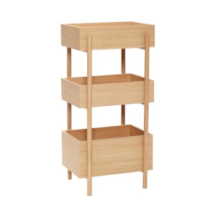 Konzolový stolík STACK svetlý