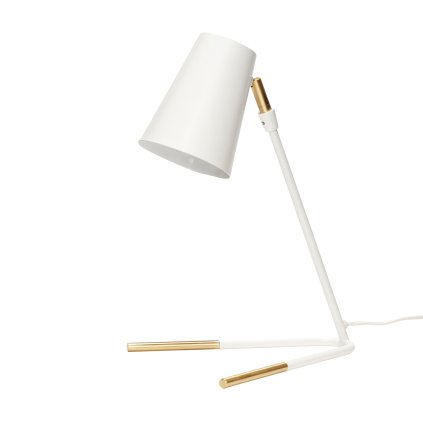 Stolná lampa SLANT biela