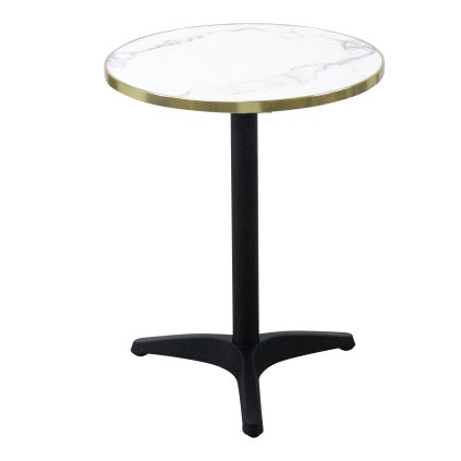 Stôl BISTRO biely ø60 cm