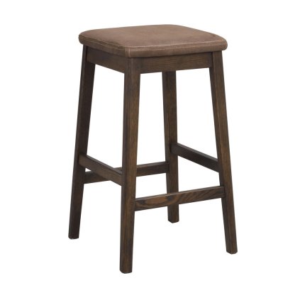 Stolička LIVERMORE tmavo hnedá