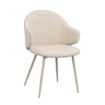 Jedálenská stolička DRAKE svetlo béžová