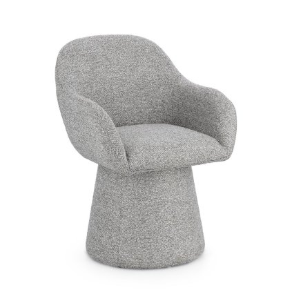 Otočné kreslo ANTARA šedé