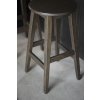 Drevená barová stolička AUSTIN hnedá