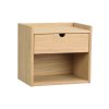 Nočný stolík HILLMOND dub