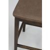 Stolička LIVERMORE tmavo hnedá