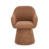 Otočné kreslo ANTARA terracota