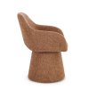 Otočné kreslo ANTARA terracota