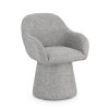 Otočné kreslo ANTARA šedé