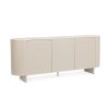 Drevená komoda ADRYS béžová 200x81 cm