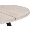 Jedálenský stôl FRED round light ø160 cm detail