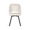 Jedálenská stolička LEWIS krémová