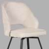 Jedálenská stolička LEWIS krémová