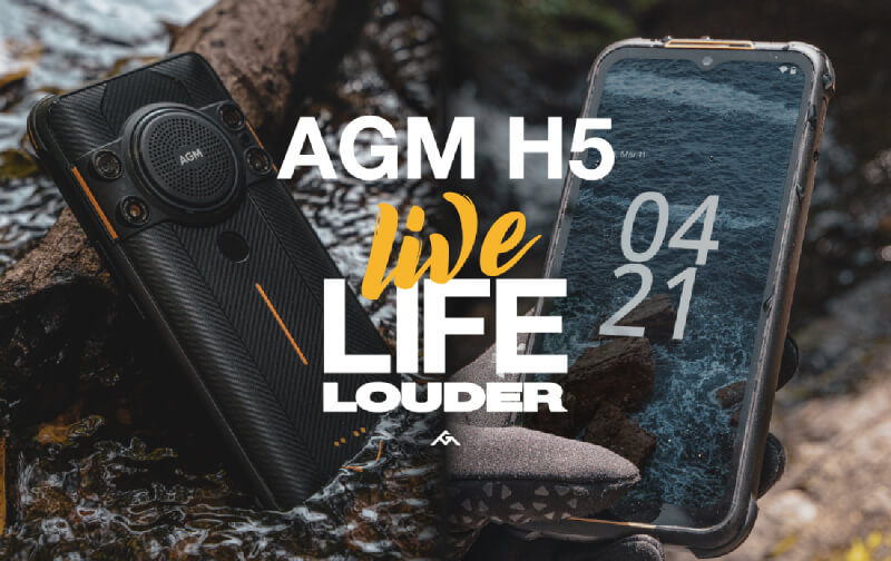 Nový odolný telefon AGM H5 máme skladem