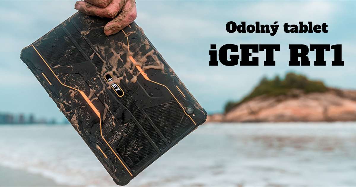 Odolný tablet iGET RT1 skladem