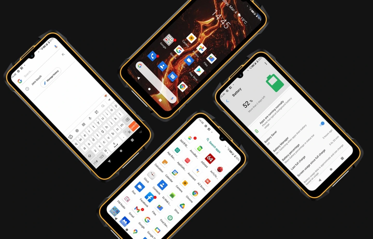 Cubot King Kong 5 Pro systém Android 11