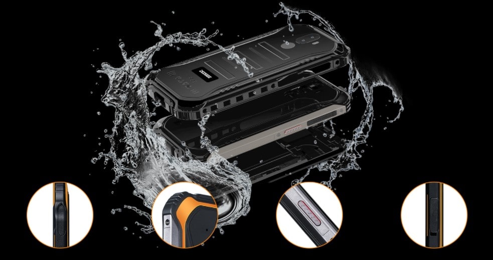 Doogee S40 Pro konstrukce