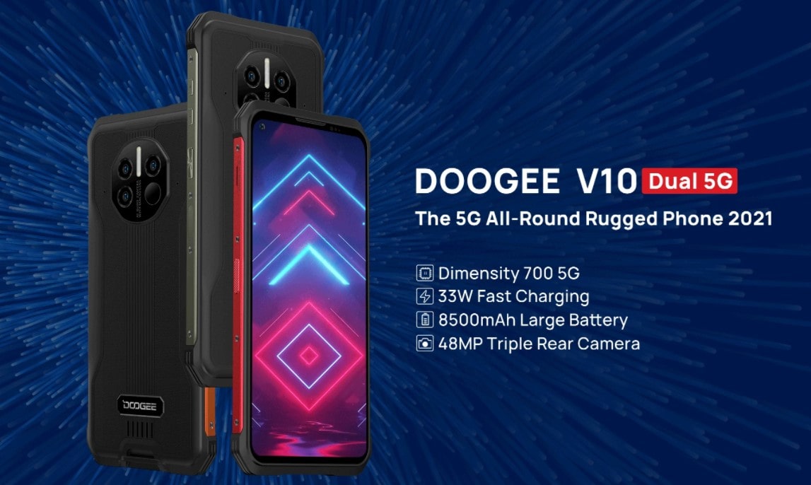 Doogee V10 úvodní fotka