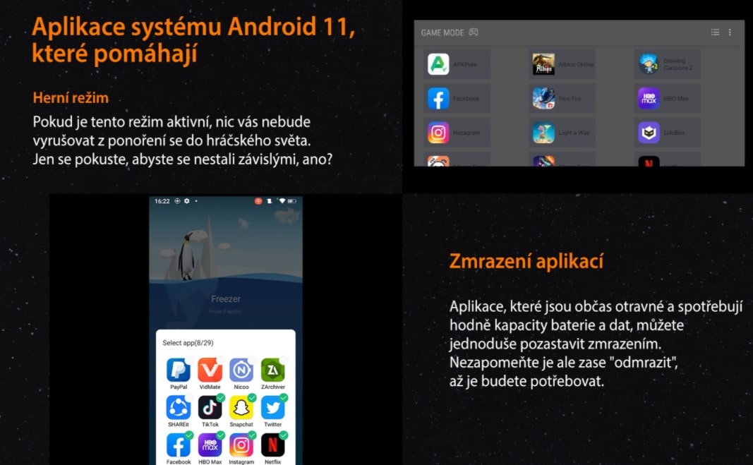 Oukitel WP15 systém Android