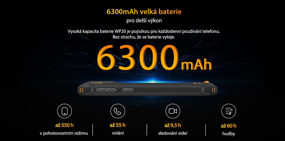 Oukitel WP20 baterie