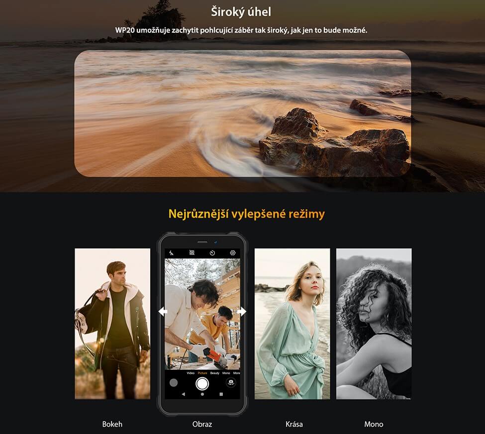 Oukitel WP20 ukázkové fotky