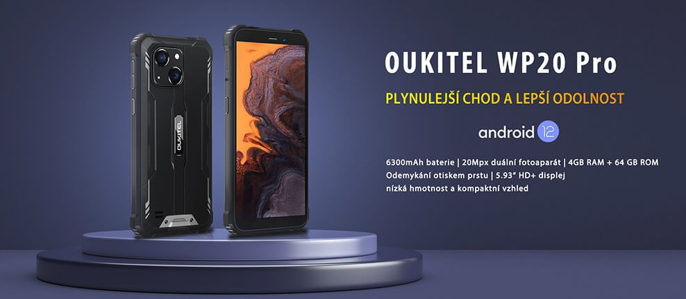 Oukitel WP20 Pro úvodní