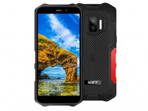 iGET WP12 Pro v červené barvě
