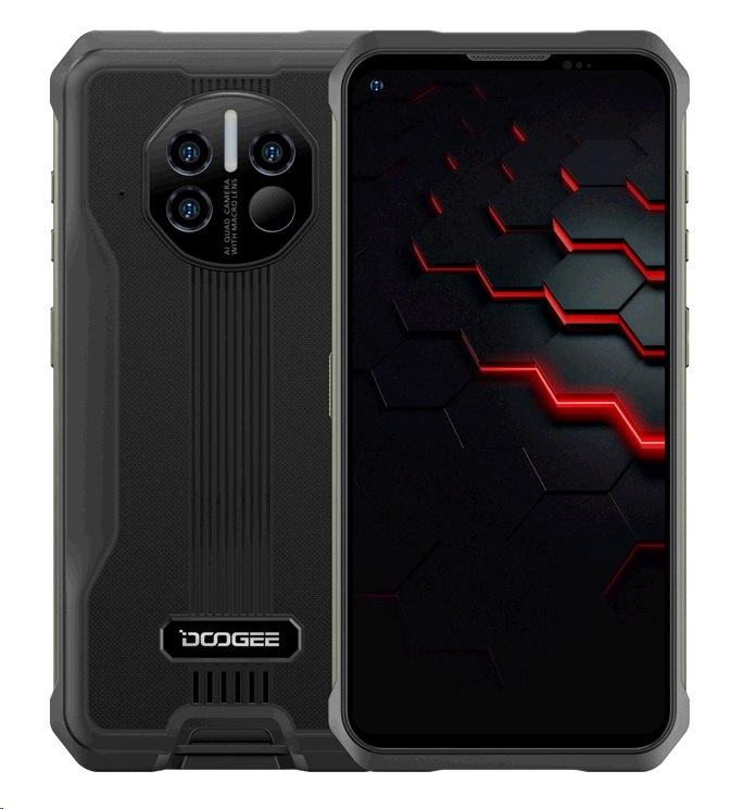 Doogee V10 5G CZ distribuce Barevné varianty: černá