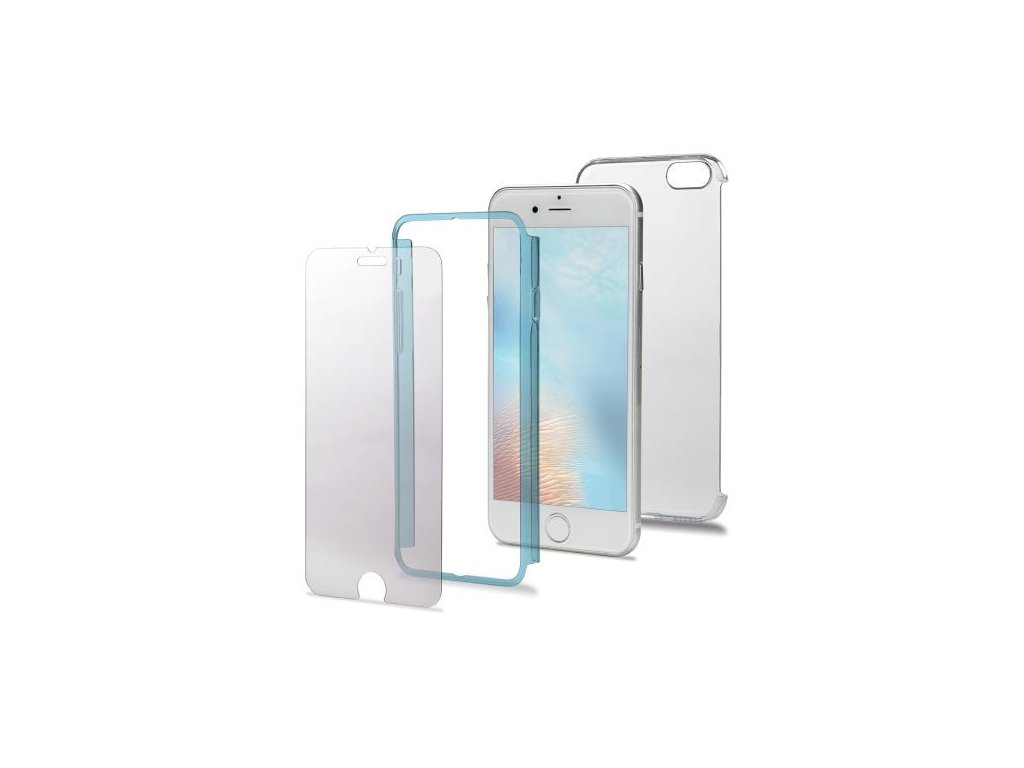 Zadní kryt CELLY Body pro Apple iPhone 7 Plus : 8 Plus, kompletní ochrana 3v1, modrá
