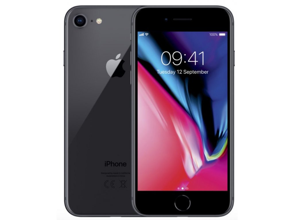 Iphone 8 256gb space grey obsah balenia