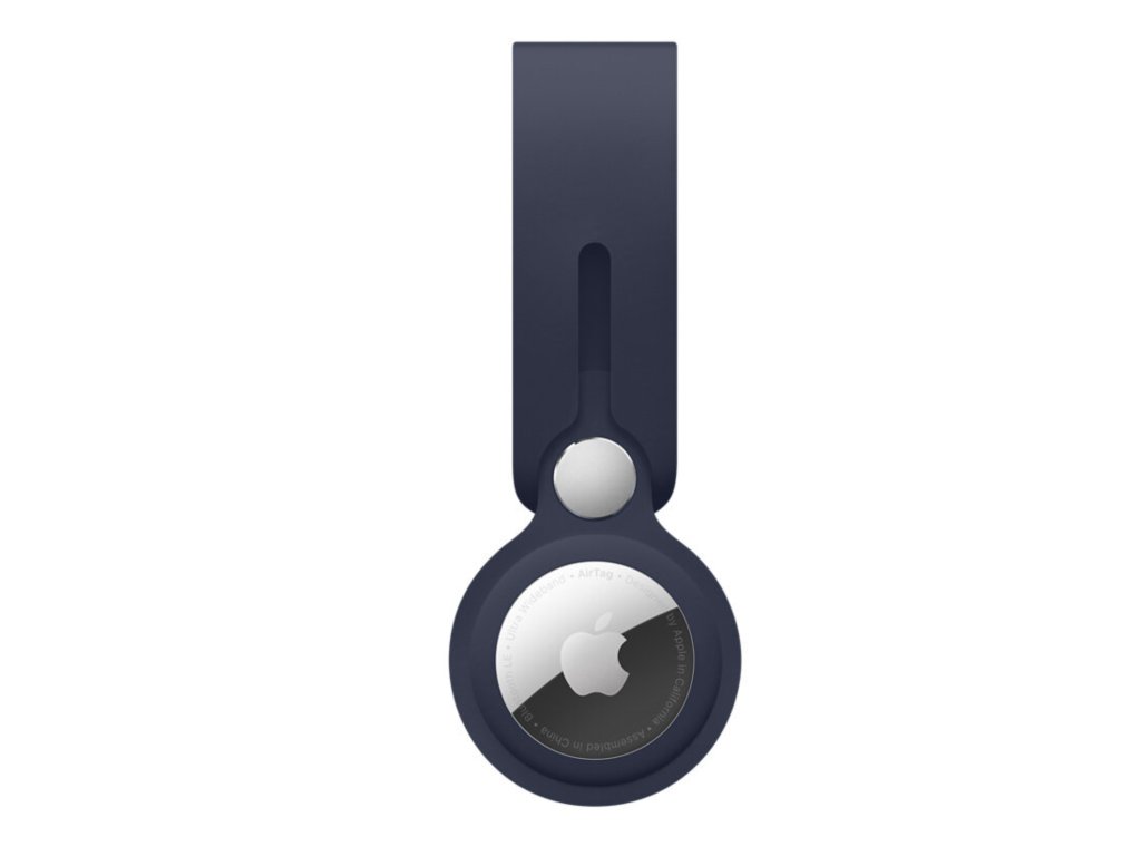 Apple poutko na AirTag, tmavě modrá