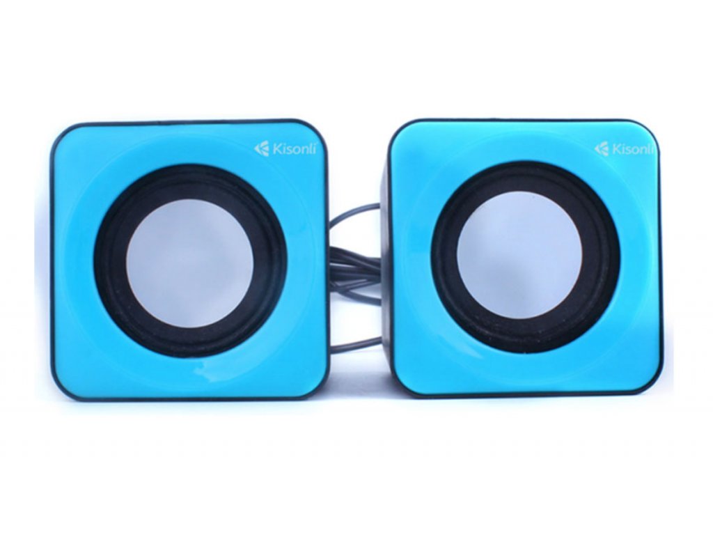 USB Reproduktory Kisonli V310 - modré