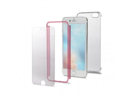 Zadní kryt CELLY Body pro Apple iPhone 7 Plus : 8 Plus, kompletní ochrana 3v1, růžová